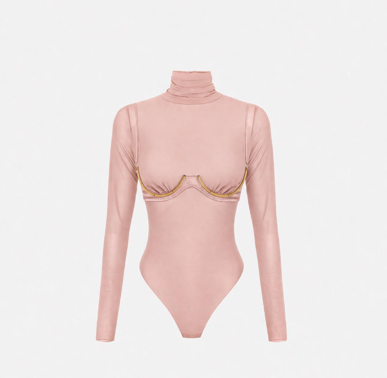 Body de punto con detalles joya