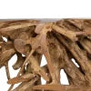 CONSOLA NATURAL MADERA TECA