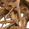 CONSOLA NATURAL MADERA TECA