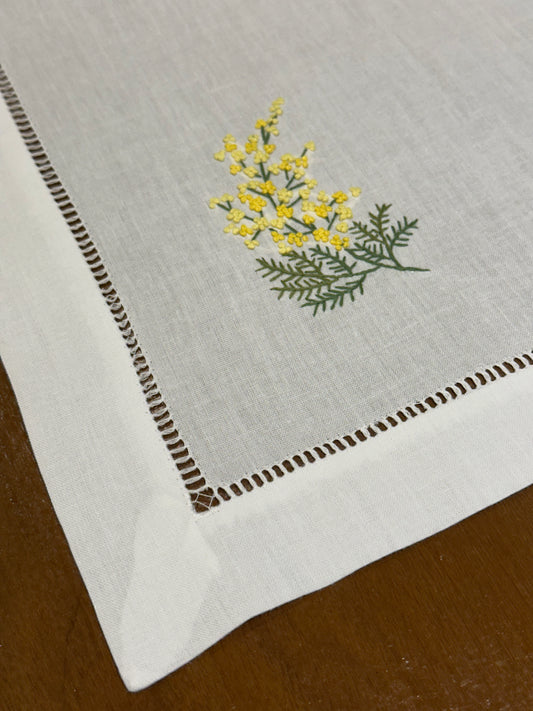 PAR DE INDIVIDUALES MIMOSA 33X48