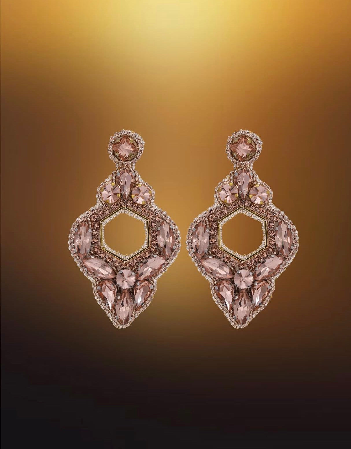 Aretes Rose Gold