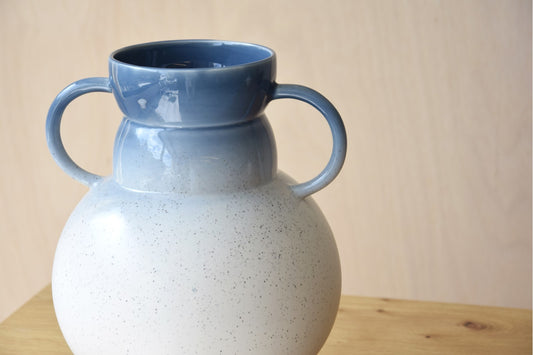 CÁNTARO CERÁMICA COL ÍTACA AZUL. GR