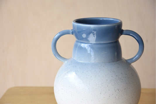 CÁNTARO CERÁMICA COL ÍTACA AZUL. PQ