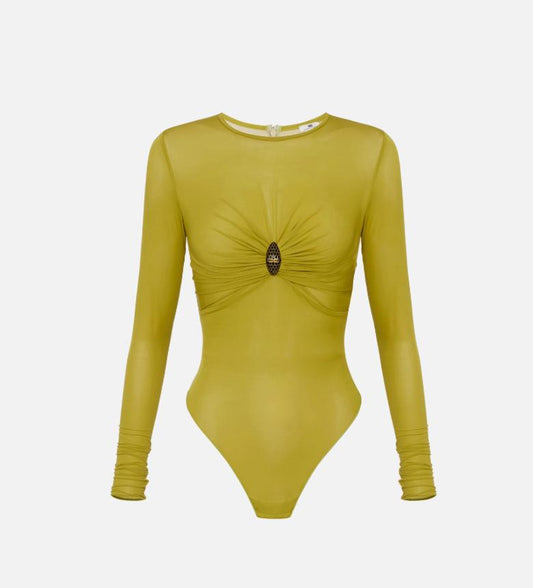 Blusa manga larga elegante