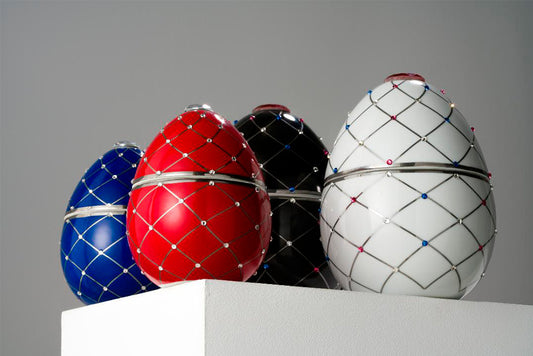 HUEVO AZUL RAYA PLATA 220 GRS