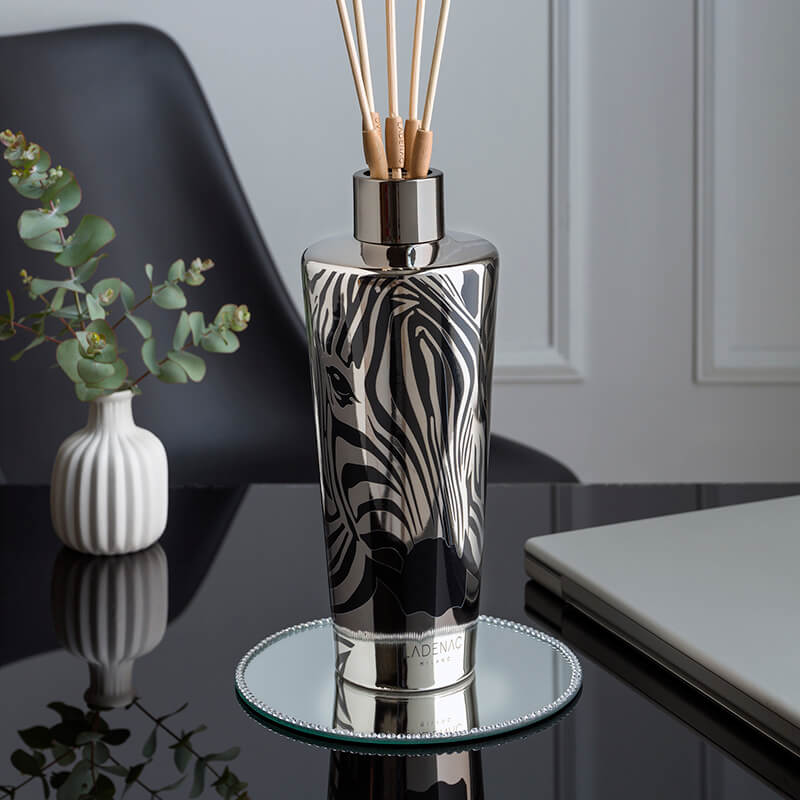 DIFUSOR AROMA AFRICA CERAMICA ZEBRA