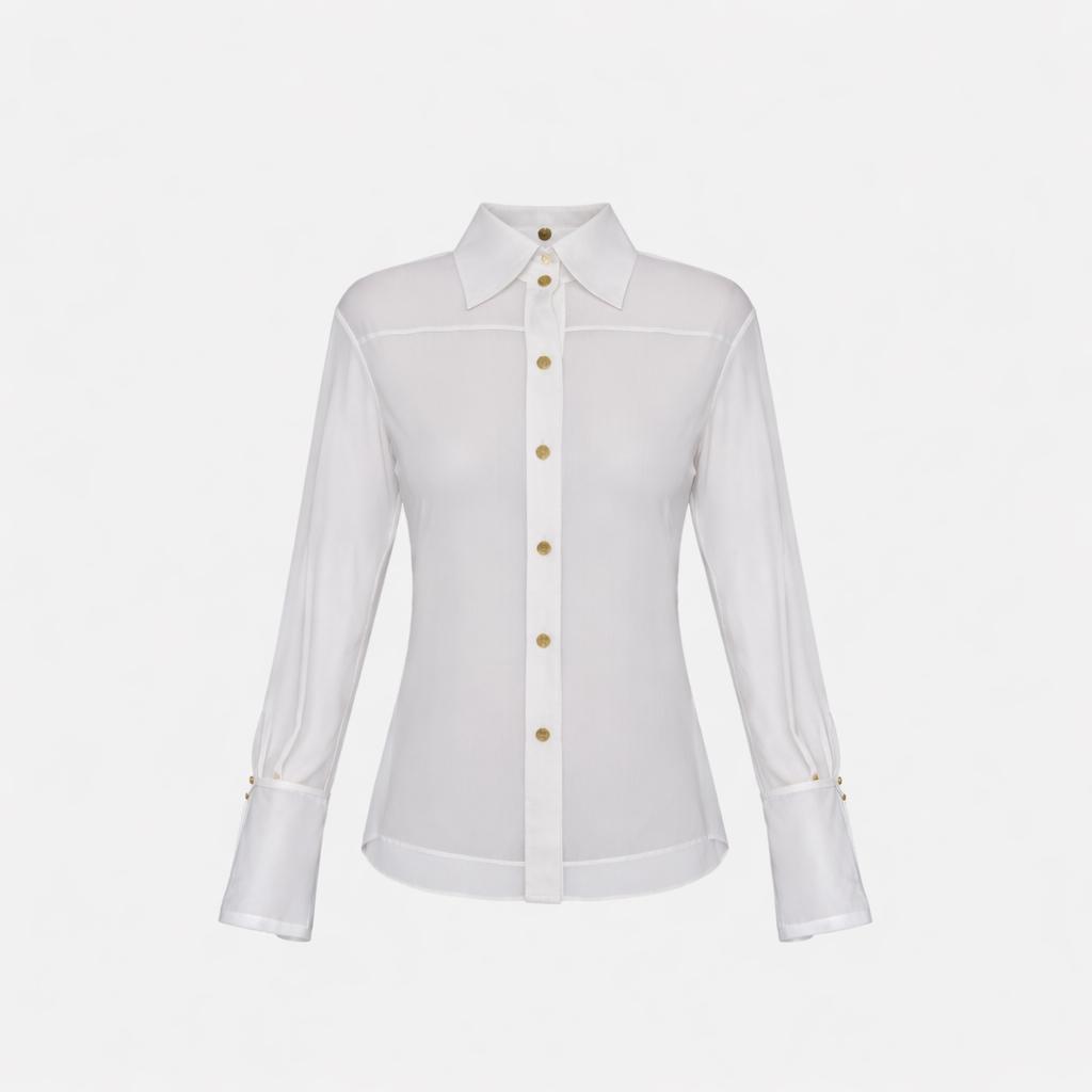 Camisa de organdí