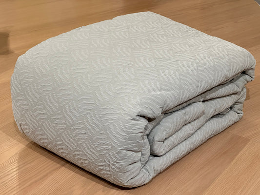 EDREDON WAVES VERDE SECO 270X260