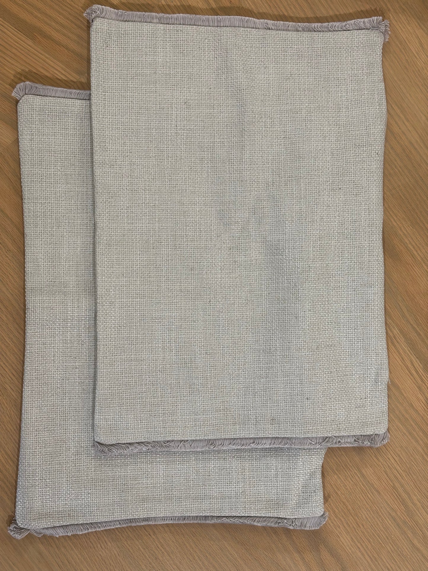 PAR DE FUNDAS COJIN GOA GRIS 35x50