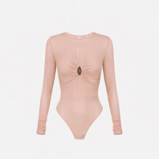 Blusa manga larga elegante