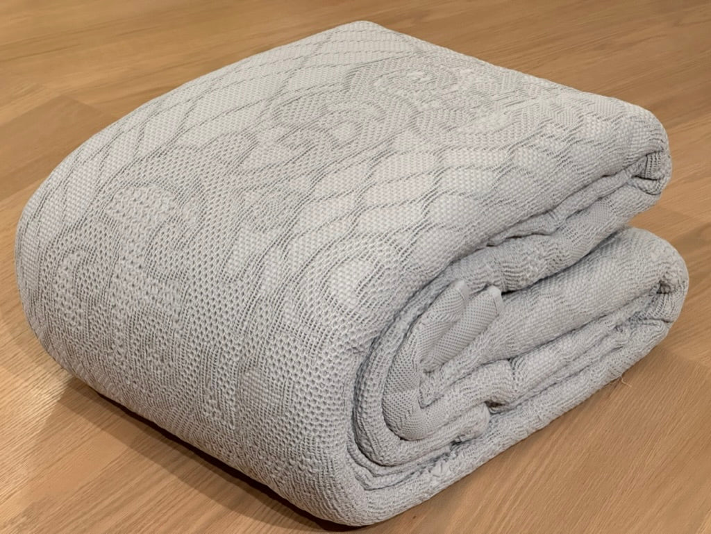 EDREDON ANAIS  STW GRIS 270x260
