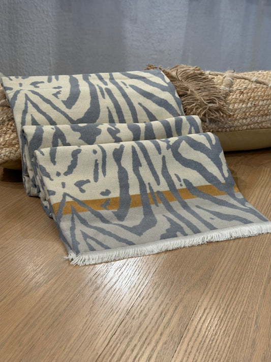 PLAID SONA leo CARDADA KHAKI 130x200