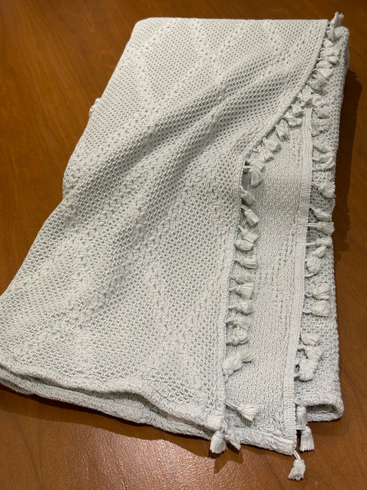 PLAID NAVIGATOR POMPO/VERDE AGUA