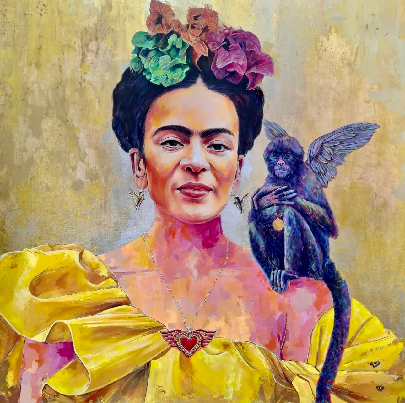 CUADRO FRIDHA ALEBRIJE AUTOR