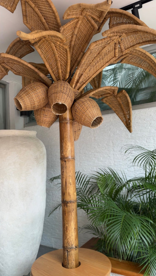 PALMERA EN FIBRA NATURAL