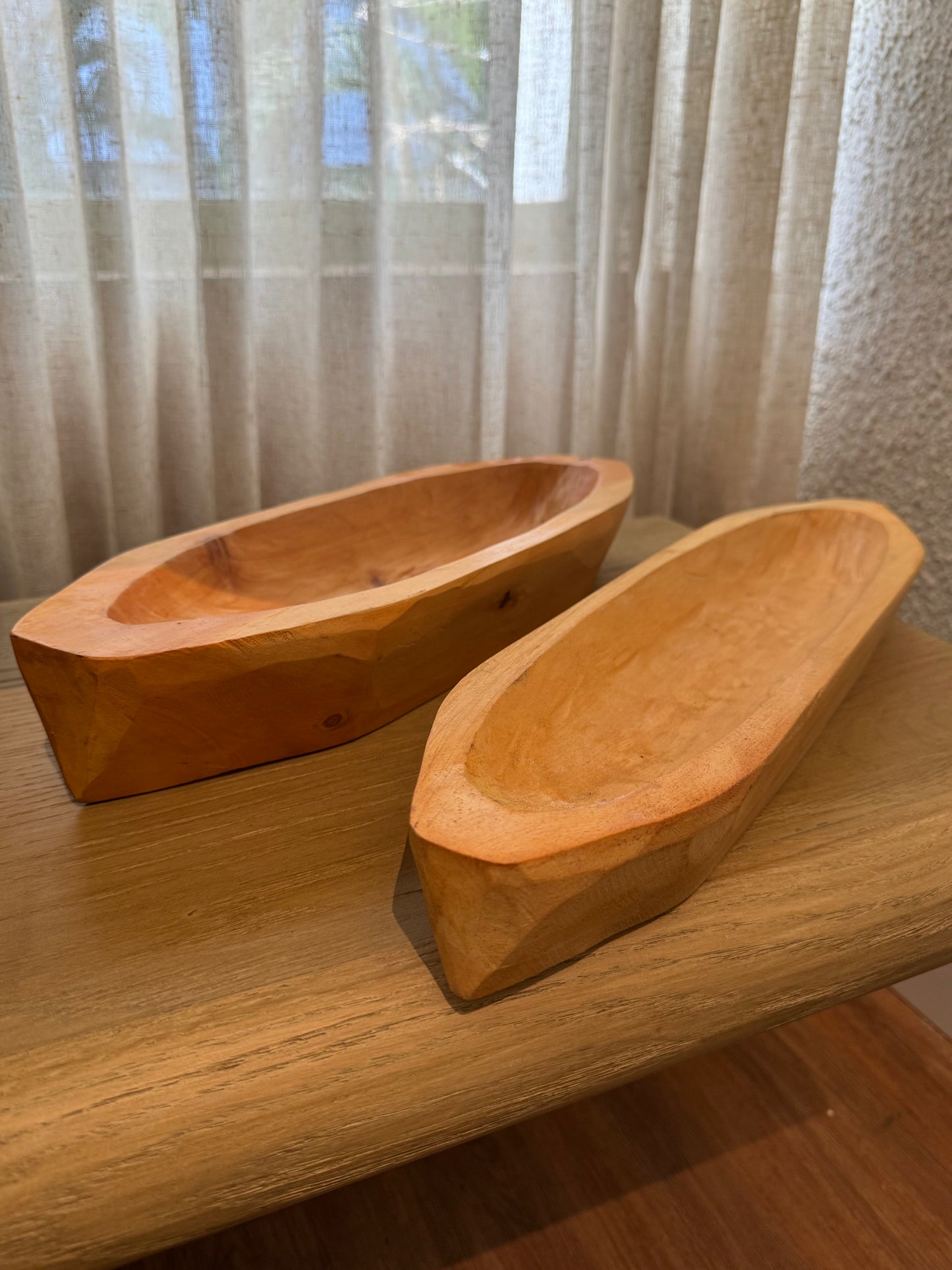 Canoa pequeña rustica