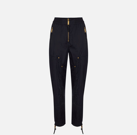WOMEN'S PANT BLACK HIGH WAIST