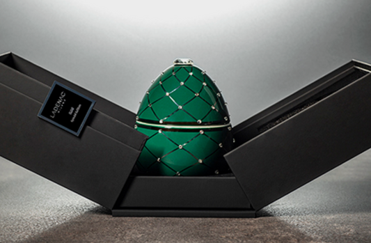 HUEVO Bois de Roussie - GREEN SILVER STRIPES
