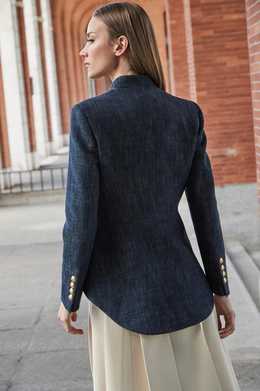 Blazer Militar Denim Filippo
