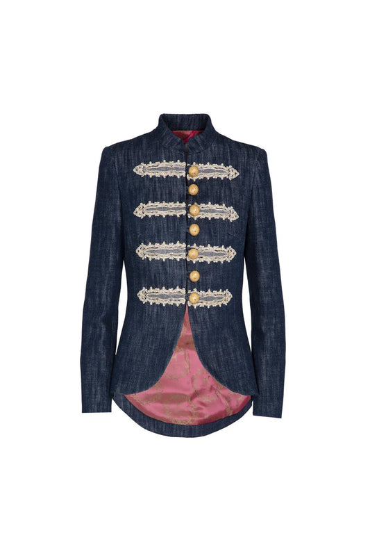 Blazer Militar Denim Filippo