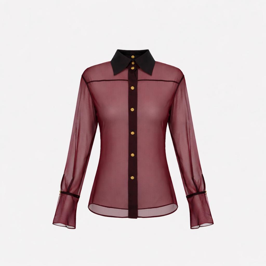Camisa de organdí