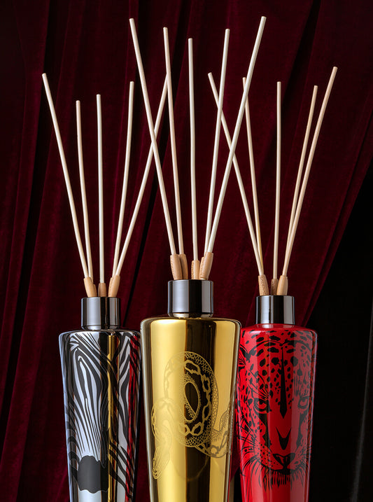 DIFUSOR AROMA AFRICA CERAMICA LEOPARDO